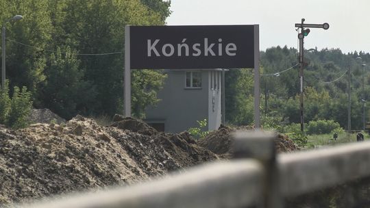 Stacja Końskie w remoncie