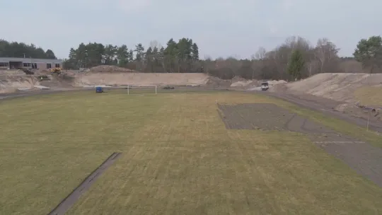 Stadion w przebudowie