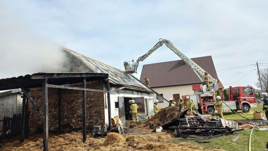 Strażacy zabezpieczyli instalację fotowoltaiczną