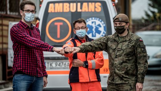 Świętokrzyscy Terytorialsi wspieraj personel sanepidu