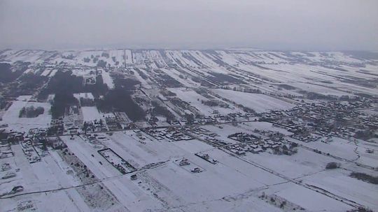 Świętokrzyskie z lotu drona. Trening lotniczy Terytorialsów