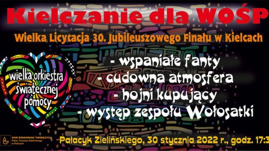 Szereg atrakcji dla mieszkańców. Kielce przygotowują się do finału WOŚP