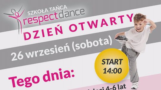 Szkoła Tańca Respect Dance zaprasza na dzień otwarty