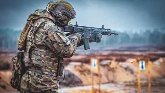 Szkolenie poligonowe świętokrzyskich terytoriarsów Szkolenie poligonowe świętokrzyskich terytoriarsów