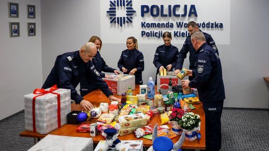 Szlachetna Paczka od świętokrzyskich policjantów