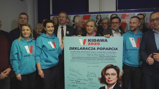 Sztab wyborczy kandydatki PO na prezydenta otwarty