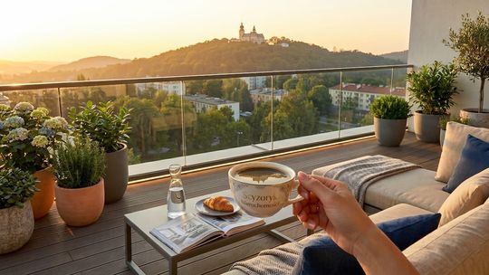 Sztuka wyboru idealnej przestrzeni, w której każdy poranek smakuje jak niespieszne, wakacyjne śniadanie na tarasie.