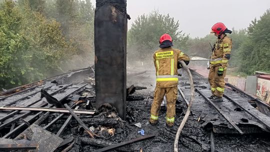 Szybka akcja strażaków zapobiegła tragedii