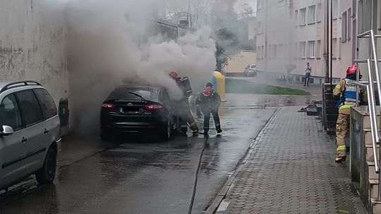 Szybka interwencja strażaków