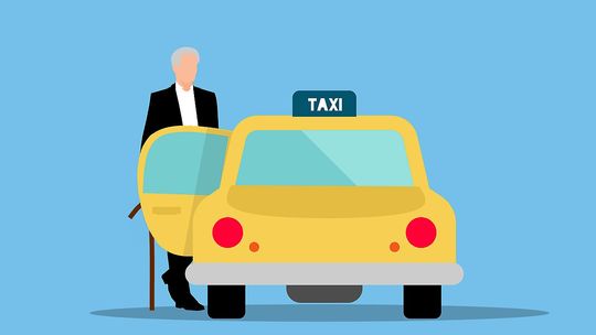 Taksówka dla seniora