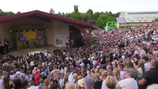 Tłumy na koncercie Skolima. Tak mieszkańcy dziękowali za plony