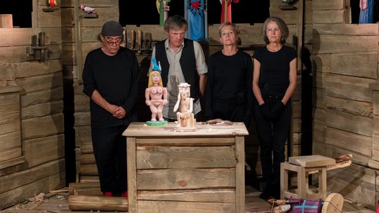 Tournée „Kubusia”po festiwalowej Polsce z przedstawieniem „Spowiedź w drewnie”