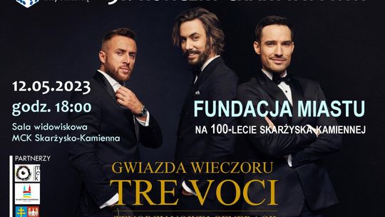 „TRE VOCI – Tenorzy Nowej Generacji” wystąpią na 51. koncercie charytatywnym Fundacji „Daj Szansę”