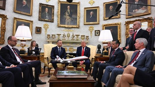 Trump dał Polsce gwarancję bezpieczeństwa i podkreślił sojuszniczą współpracę w dziedzinie wojskowej