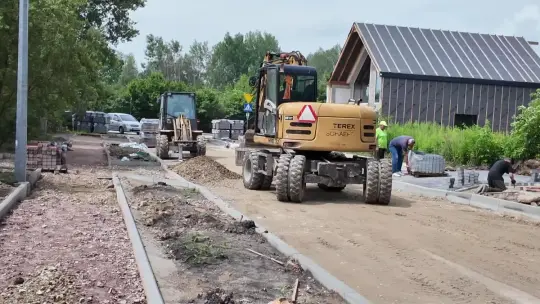 Trwa przebudowa „Kamiennych” uliczek