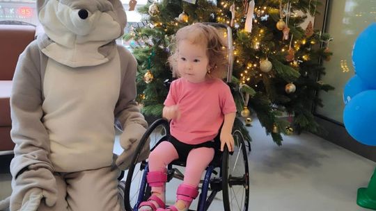 Trzyletnia Laura potrzebuje nowego wózka. Rodzina prosi o pomoc