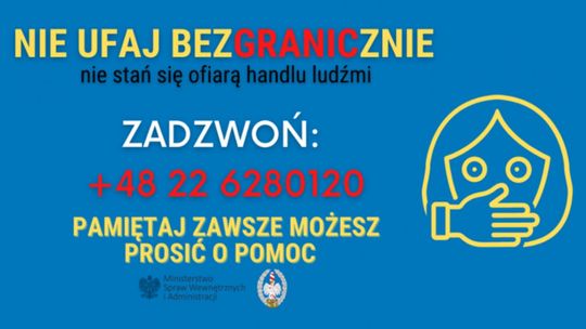 Uchodźcy mogą łatwo stać się ofiarami przestępstwa handlu ludźmi