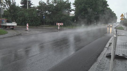 Ulica Klasztorna w Jędrzejowie remontowana. Uwaga utrudnienia i objazdy