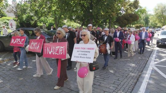 Ulicami Kielc przeszedł Marsz Życia i Nadziei