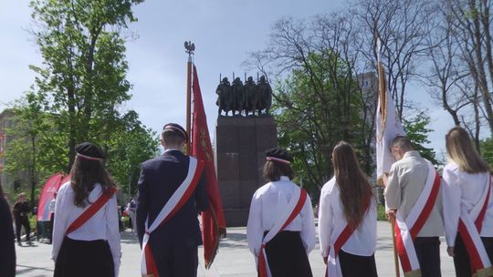 Uroczyste obchody Święta Flagi