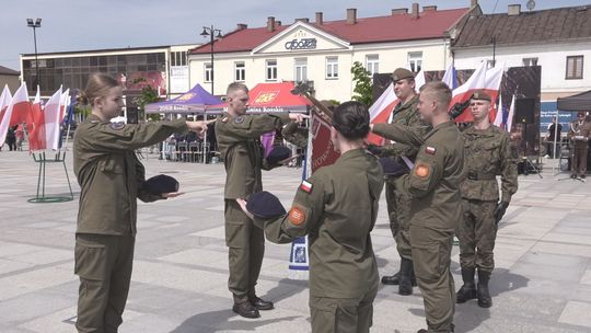 Uroczyste ślubowanie klas mundurowych