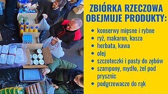 Urząd Miejski w Jędrzejowie włącza się do akcji Kielce Dla Winnicy – zbiórka żywności w rocznicę wybuchu wojny w Ukrainie