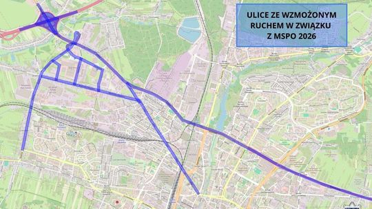 Uwaga kierowcy. Utrudnienia w ruchu podczas XXXIV MSPO