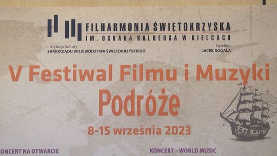 V Festiwal Filmu i Muzyki w Filharmonii Świętokrzyskiej w Kielcach przed nami. Rozkład koncertów i seansów fimowych zaprasza widzów w podróż po świecie