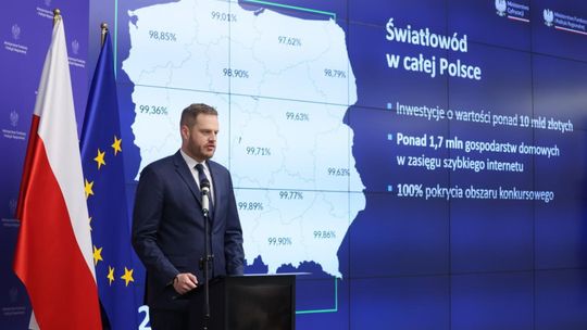 W 2026 r. prawie 100 proc. gospodarstw domowych będzie podłączonych do internetu