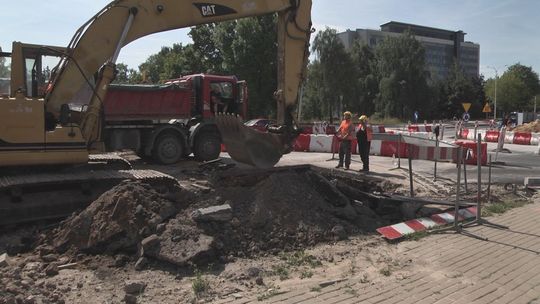 W Kielcach trwa modernizacja magistrali wodociągowej