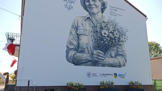 W Łopusznie odsłonięto mural druhny Natalii Machałowej