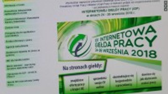 W poniedziałek rusza Internetowa Giełda Pracy