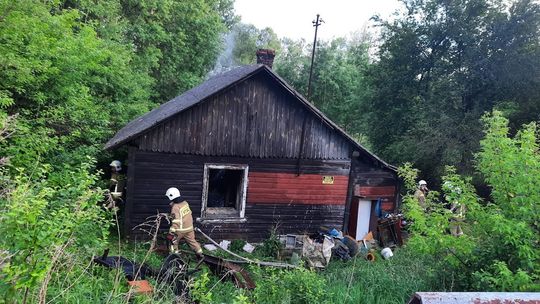 W powiecie koneckim spaliły się trzy pustostany