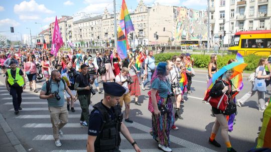 W sobotę ulicami Warszawy przeszła parada równości