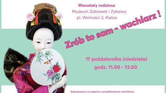 Wachlarzowe ciekawostki na warsztatach rodzinnych w Muzeum Zabawek i Zabawy