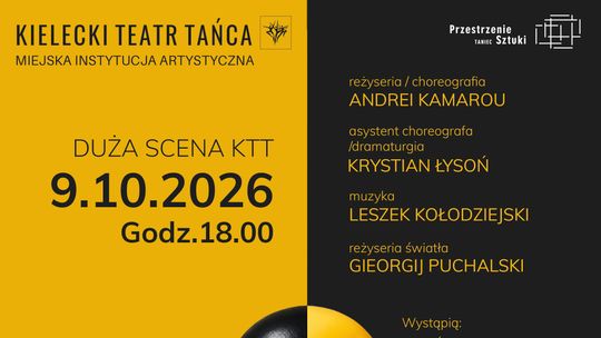 „Wadium” - premiera w Kieleckim Teatrze Tańca