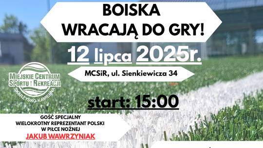 Wielkie otwarcie Orlika po modernizacji