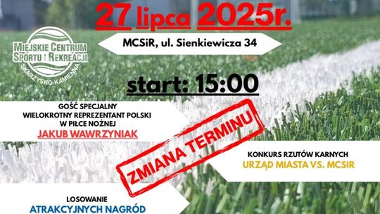 Wielkie otwarcie Orlika po modernizacji – UWAGA – zmiana terminu