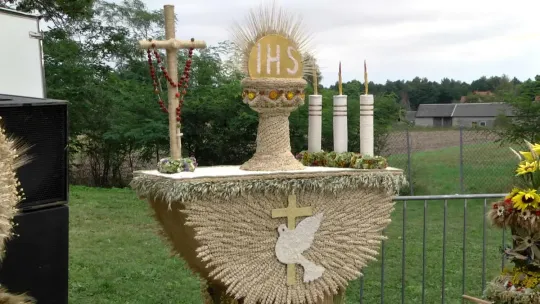 Wieńce i smaki regionu we wsi Brus