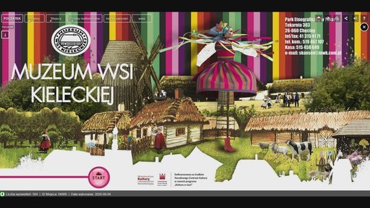 Wirtualny spacer po Parku Etnograficznym w Tokarni