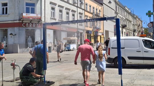 Wodociągi Kieleckie ratunkiem na upał