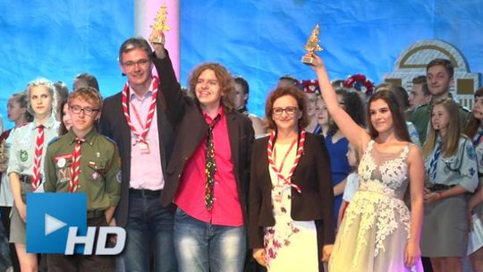 Wręczenie „Jodeł” zakończyło Festiwal Harcerski