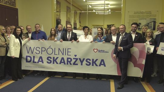 "Wspólnie dla Skarżyska" - Koalicja Obywatelska przedstawiła kandydata na Prezydenta