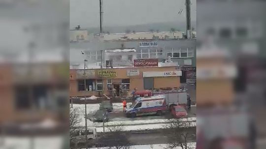 Wybuch w pralni chemicznej na Uroczysku