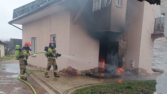 Wybuchła butla z gazem