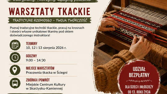 Wyjątkowe warsztaty dla młodych artystów w Skarżysku-Kamiennej. Ruszyły zapisy