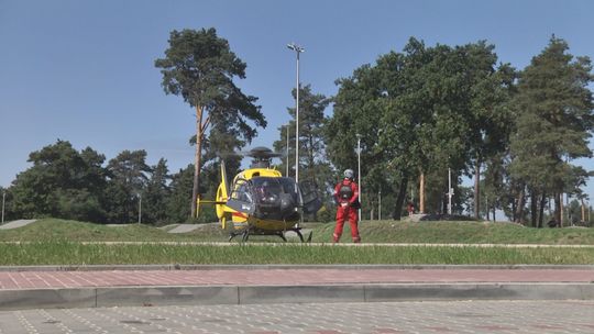 Wypadek na terenie skateparku. Lądował śmigłowiec LPR