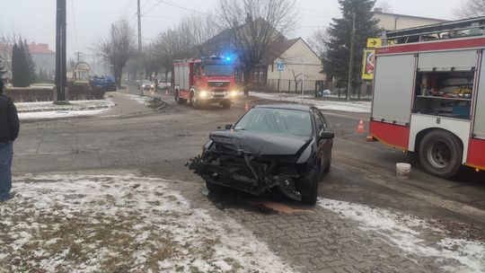 Wypadek u zbiegu Żurawiej i 1 Maja w Skarżysku