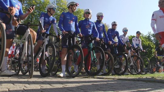 Wyruszyli rowerami na Westerplatte