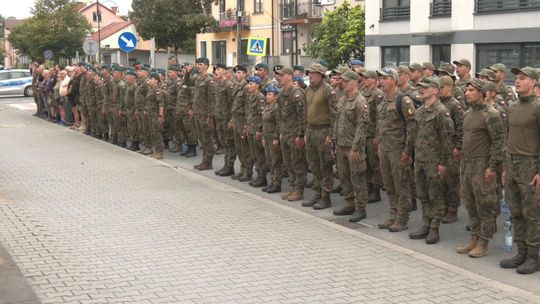 Z Jędrzejowa do Kielc wyruszyła Pierwsza Kompania Kadrowa